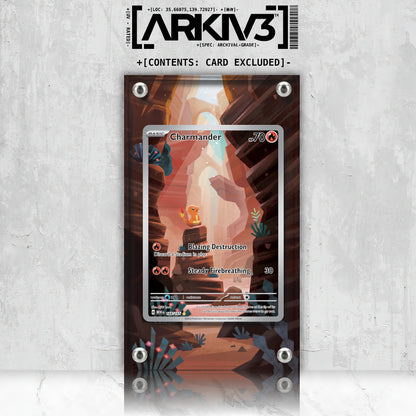 [UNIT: 168/165] // Charmander Extended Art Display Case - Raw
