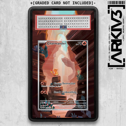 [UNIT: 168/165] // Charmander Extended Art Display Case - Graded