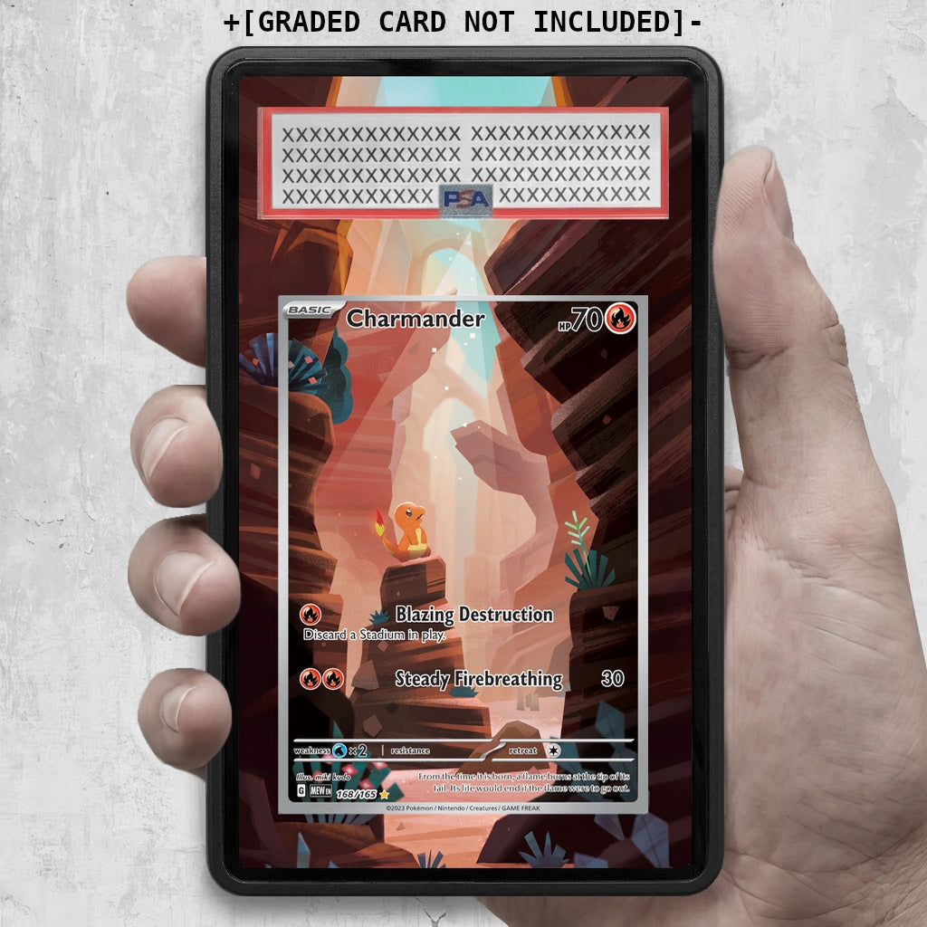 [UNIT: 168/165] // Charmander Extended Art Display Case - Graded