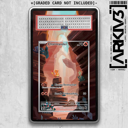 [UNIT: 168/165] // Charmander Extended Art Display Case - Graded