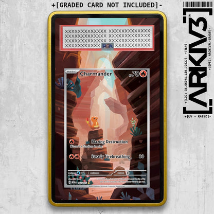 [UNIT: 168/165] // Charmander Extended Art Display Case - Graded