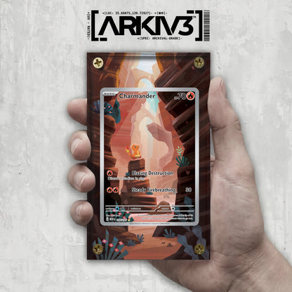 [UNIT: 168/165] // Charmander Extended Art Display Case - Raw