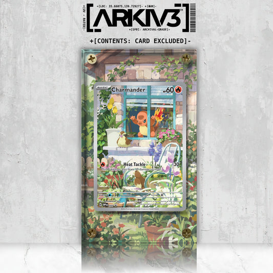 [UNIT: 44] // Charmander Extended Art Display Case - Raw