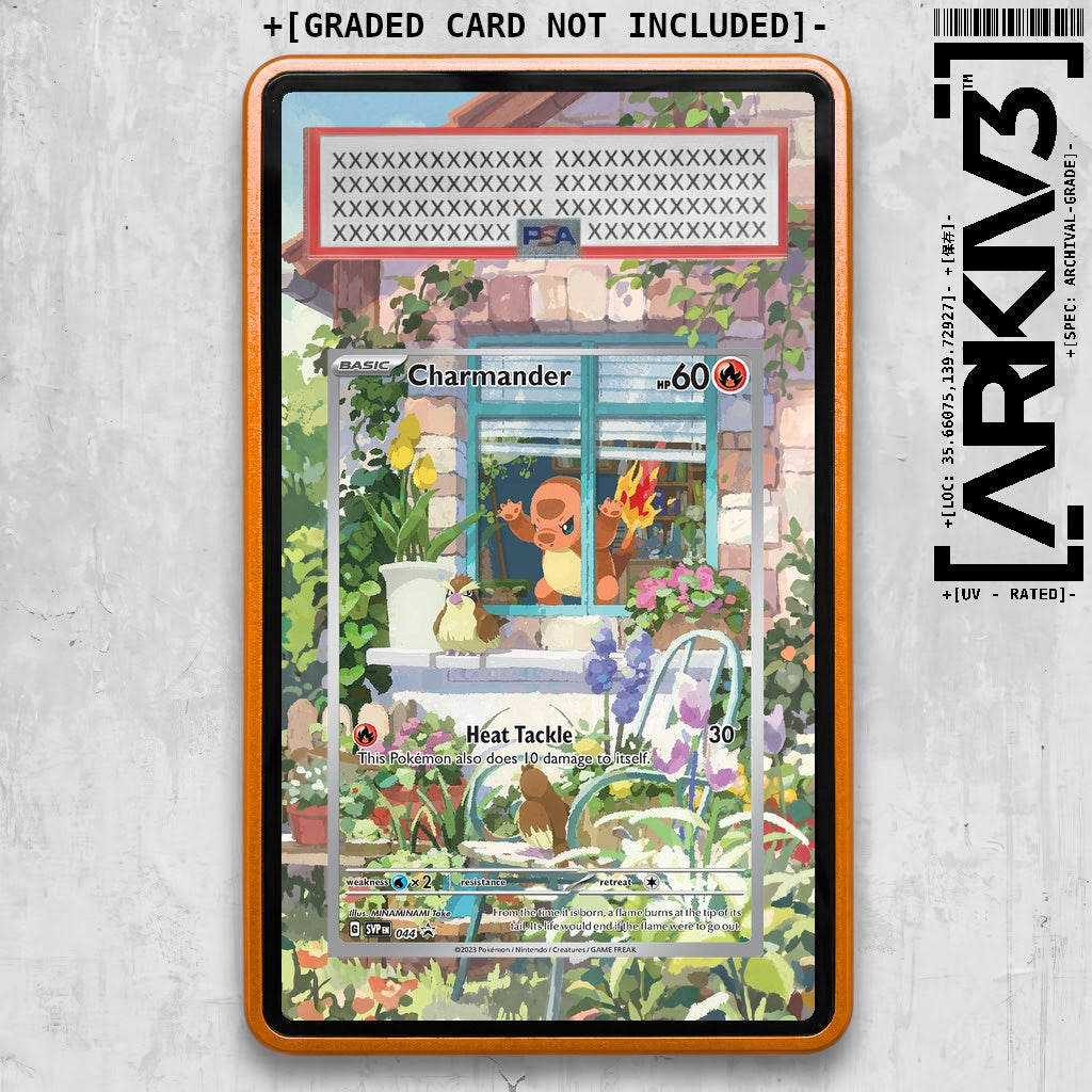 ARKIV3 PSA graded front - Orange