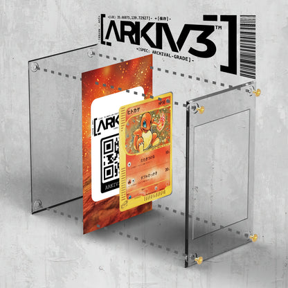 [UNIT: 004/018] // Charmander McDonald's Extended Art Display Case - Raw
