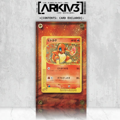 [UNIT: 004/018] // Charmander McDonald's Extended Art Display Case - Raw