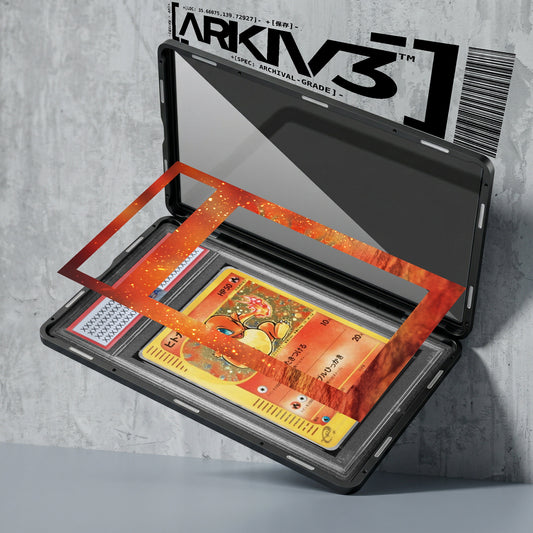 ARKIV3 PSA graded exploded mockup