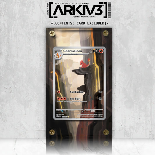 [UNIT: 169/165] // Charmeleon Extended Art Display Case - Raw
