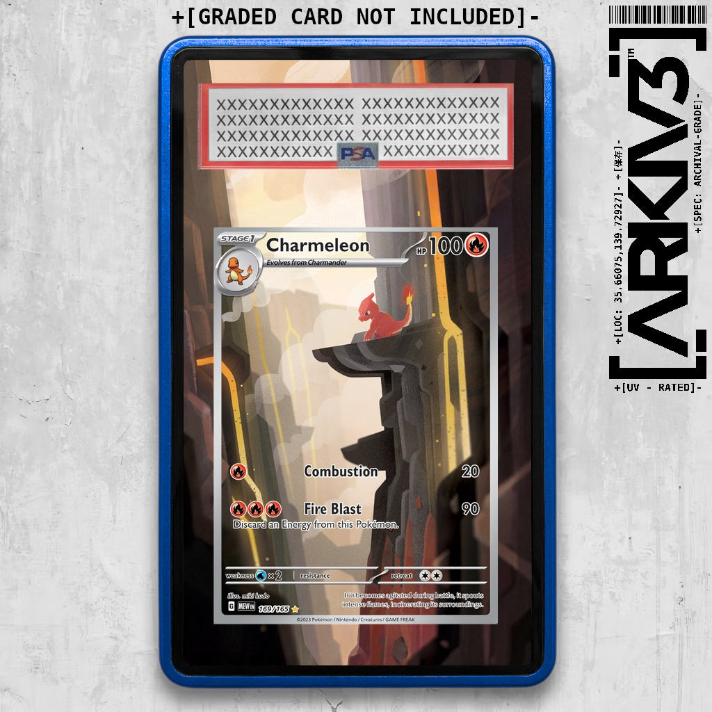 [UNIT: 169/165] // Charmeleon Extended Art Display Case - Graded