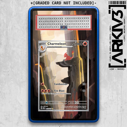 [UNIT: 169/165] // Charmeleon Extended Art Display Case - Graded