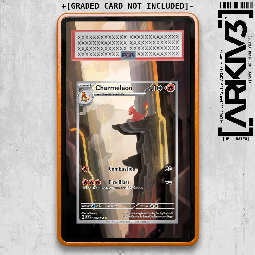 [UNIT: 169/165] // Charmeleon Extended Art Display Case - Graded
