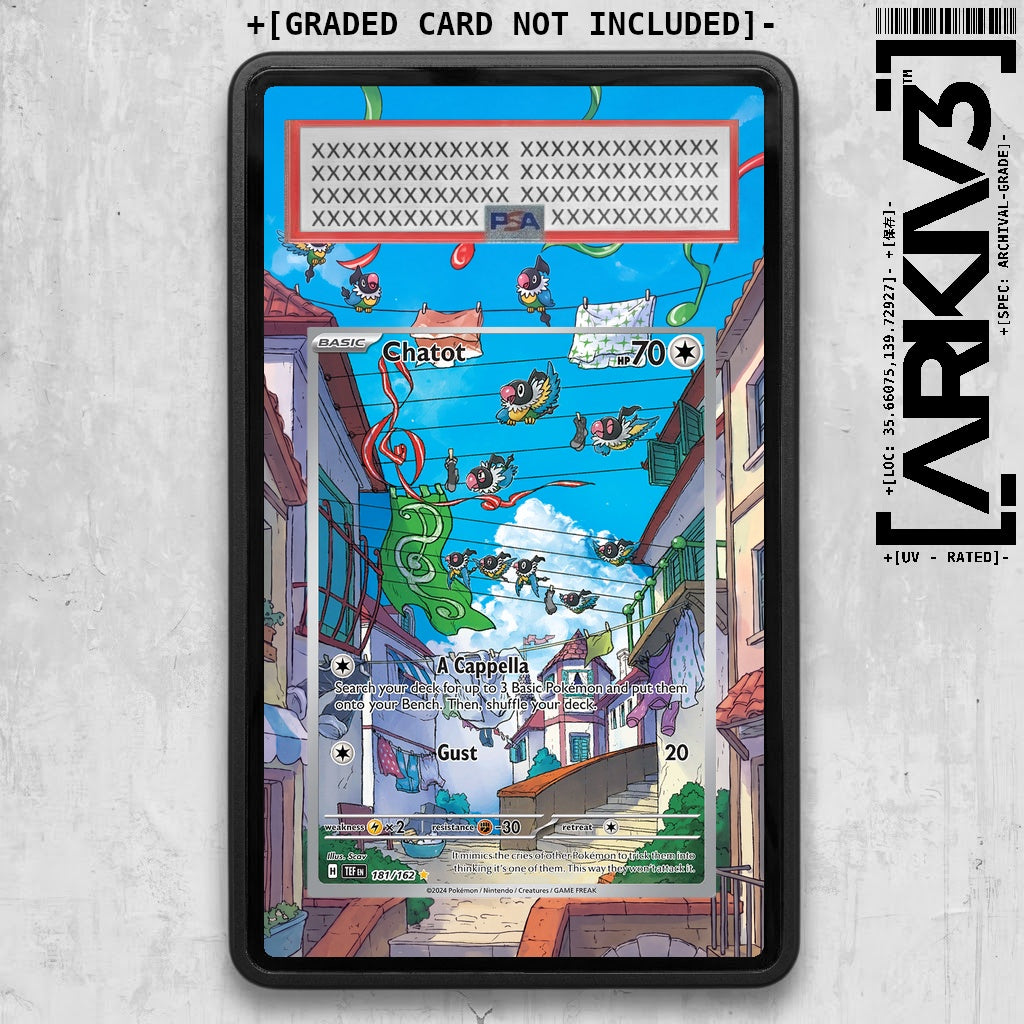 ARKIV3 PSA graded front - Black
