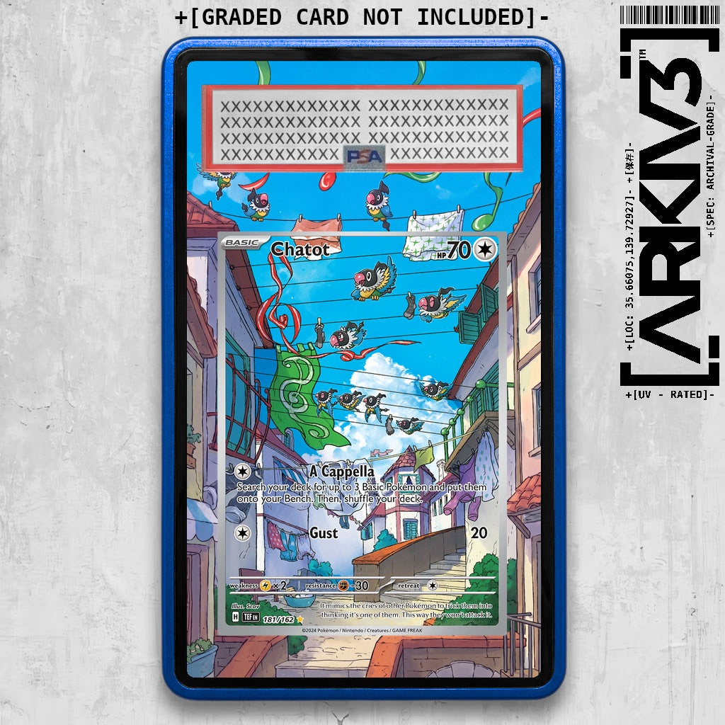 ARKIV3 PSA graded front - Blue