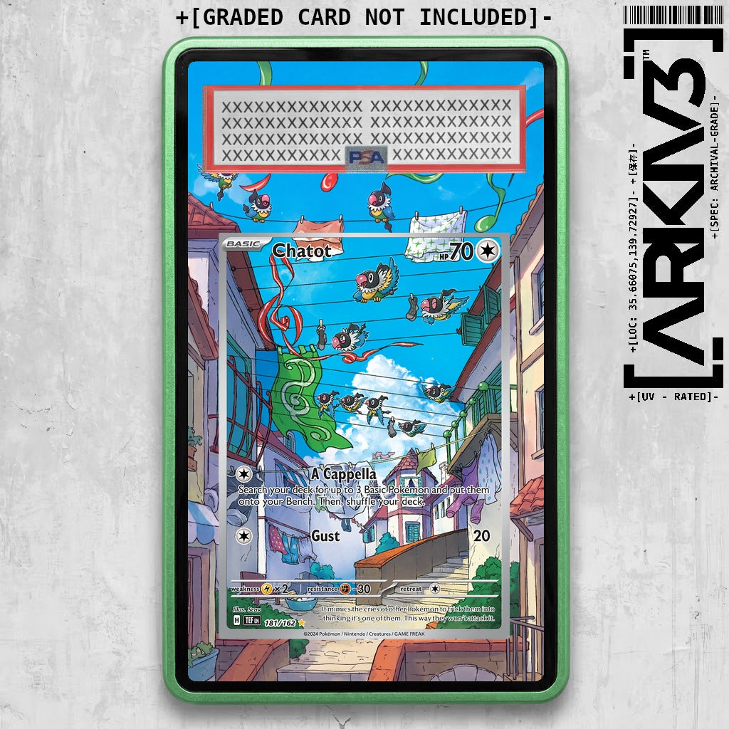 ARKIV3 PSA graded front - Green