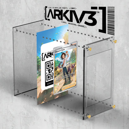 [UNIT: GG58/70] // Cheren's Care Extended Art Display Case - Raw