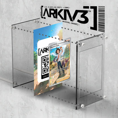 [UNIT: GG58/70] // Cheren's Care Extended Art Display Case - Raw