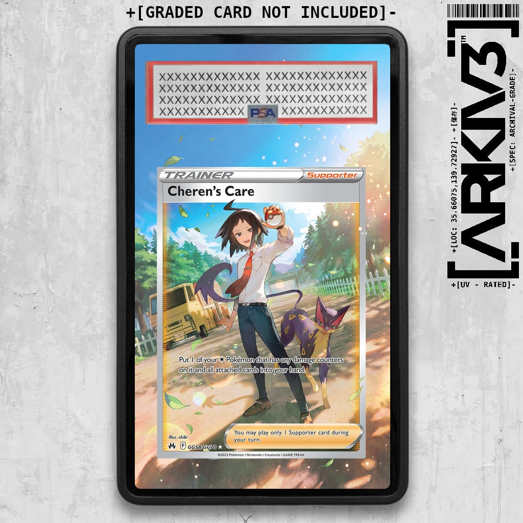 ARKIV3 PSA graded front - Black