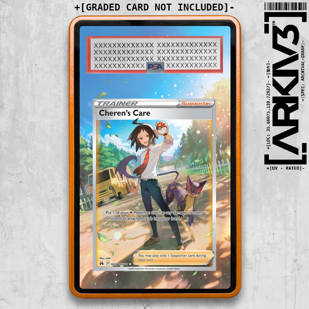 ARKIV3 PSA graded front - Orange