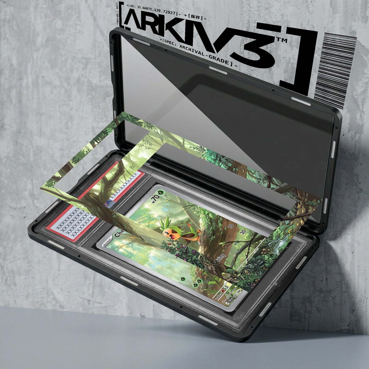 [UNIT: 87/86] // Chespin Extended Art Display Case - Graded
