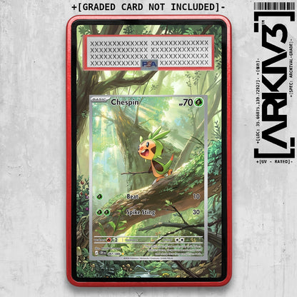 [UNIT: 87/86] // Chespin Extended Art Display Case - Graded