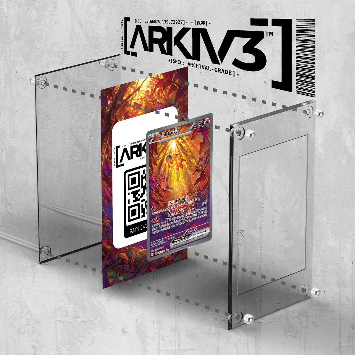 [UNIT: 259/193] // Chi-Yu ex Extended Art Display Case - Raw