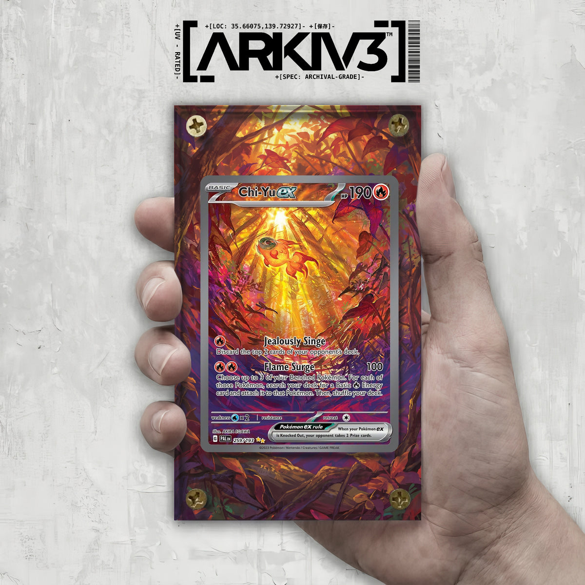 [UNIT: 259/193] // Chi-Yu ex Extended Art Display Case - Raw
