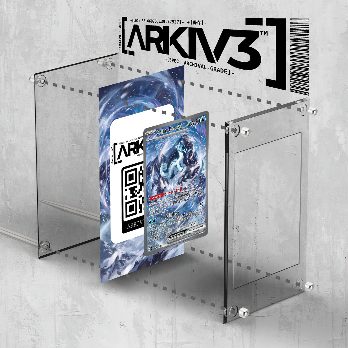 [UNIT: 261/193] // Chien-Pao ex Extended Art Display Case - Raw