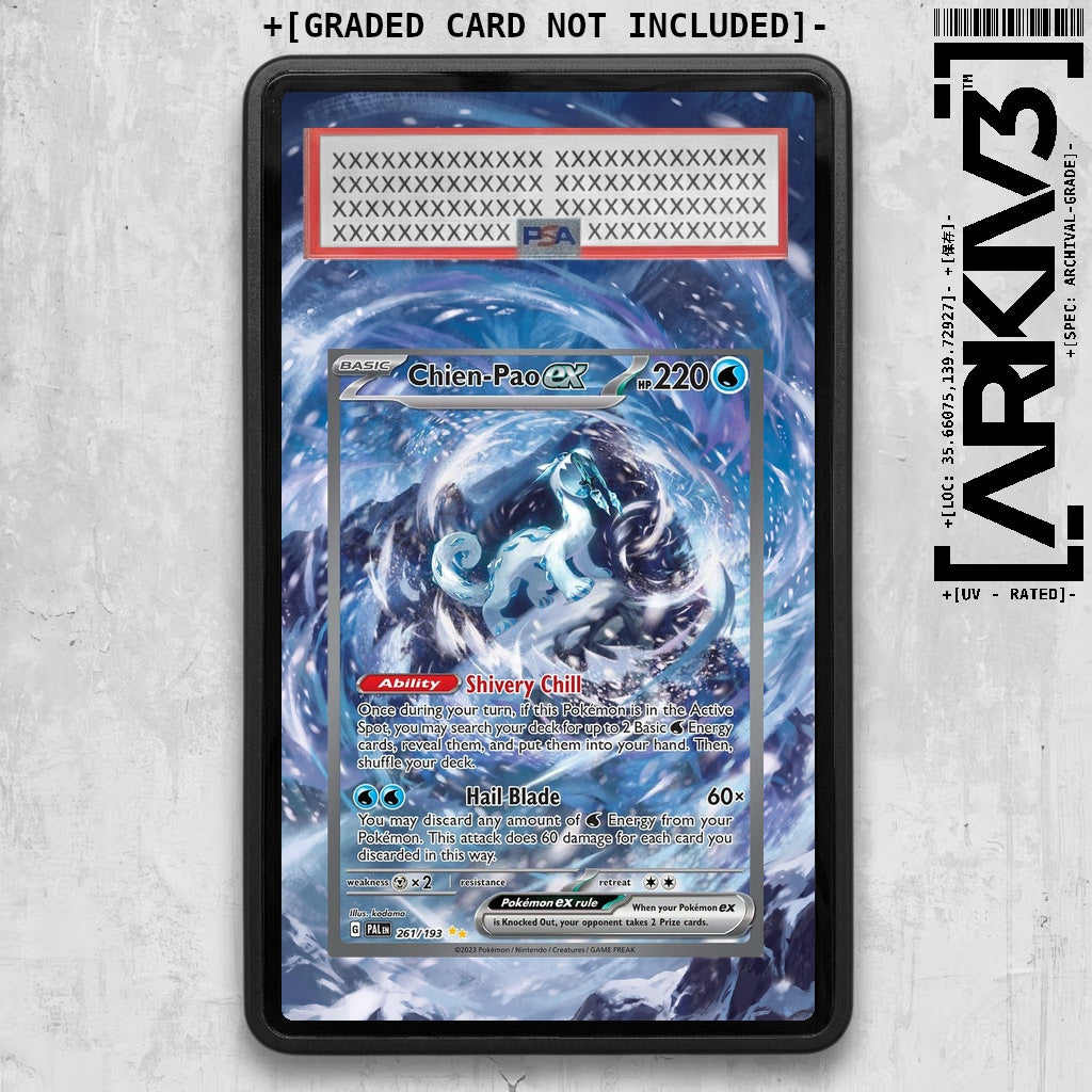 ARKIV3 PSA graded front - Black