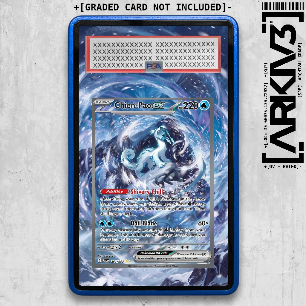 ARKIV3 PSA graded front - Blue