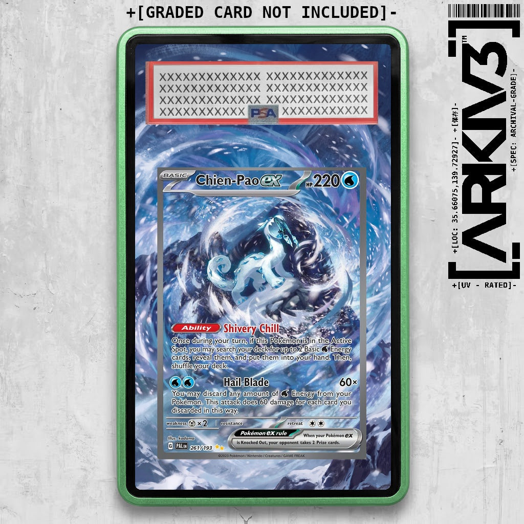 ARKIV3 PSA graded front - Green
