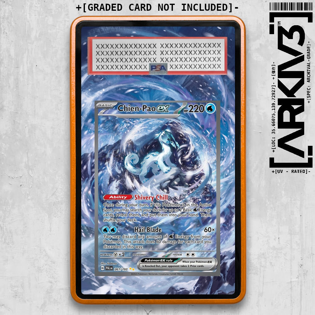 ARKIV3 PSA graded front - Orange