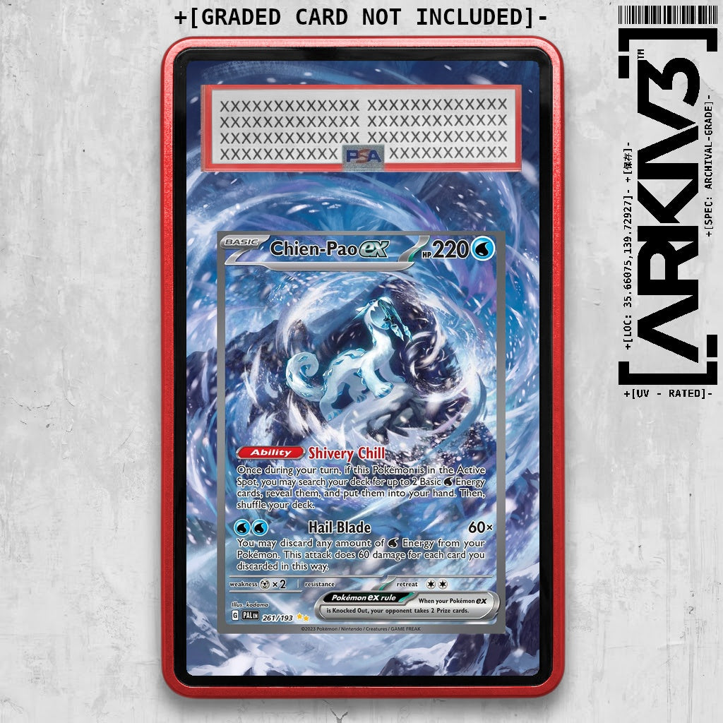 ARKIV3 PSA graded front - Red