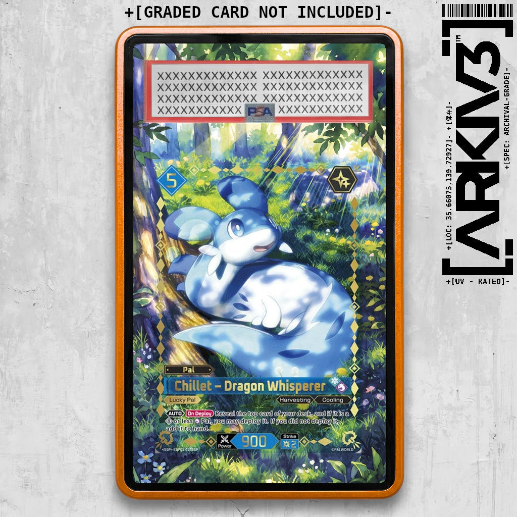 ARKIV3 PSA graded front - Orange