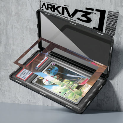 ARKIV3 PSA graded exploded mockup