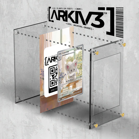 [UNIT: 153/86] // Cinccino Extended Art Display Case - Raw