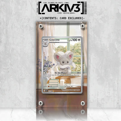 [UNIT: 153/86] // Cinccino Extended Art Display Case - Raw