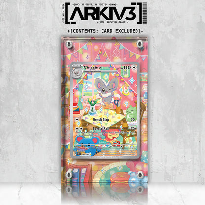 [UNIT: 183/162] // Cinccino Extended Art Display Case - Raw
