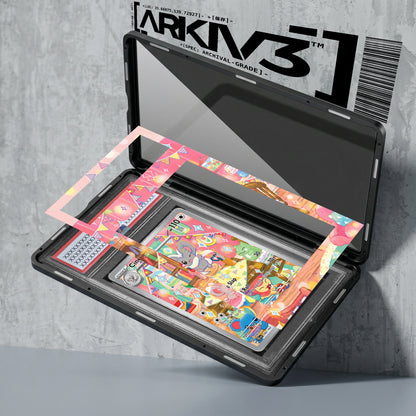 ARKIV3 PSA graded exploded mockup