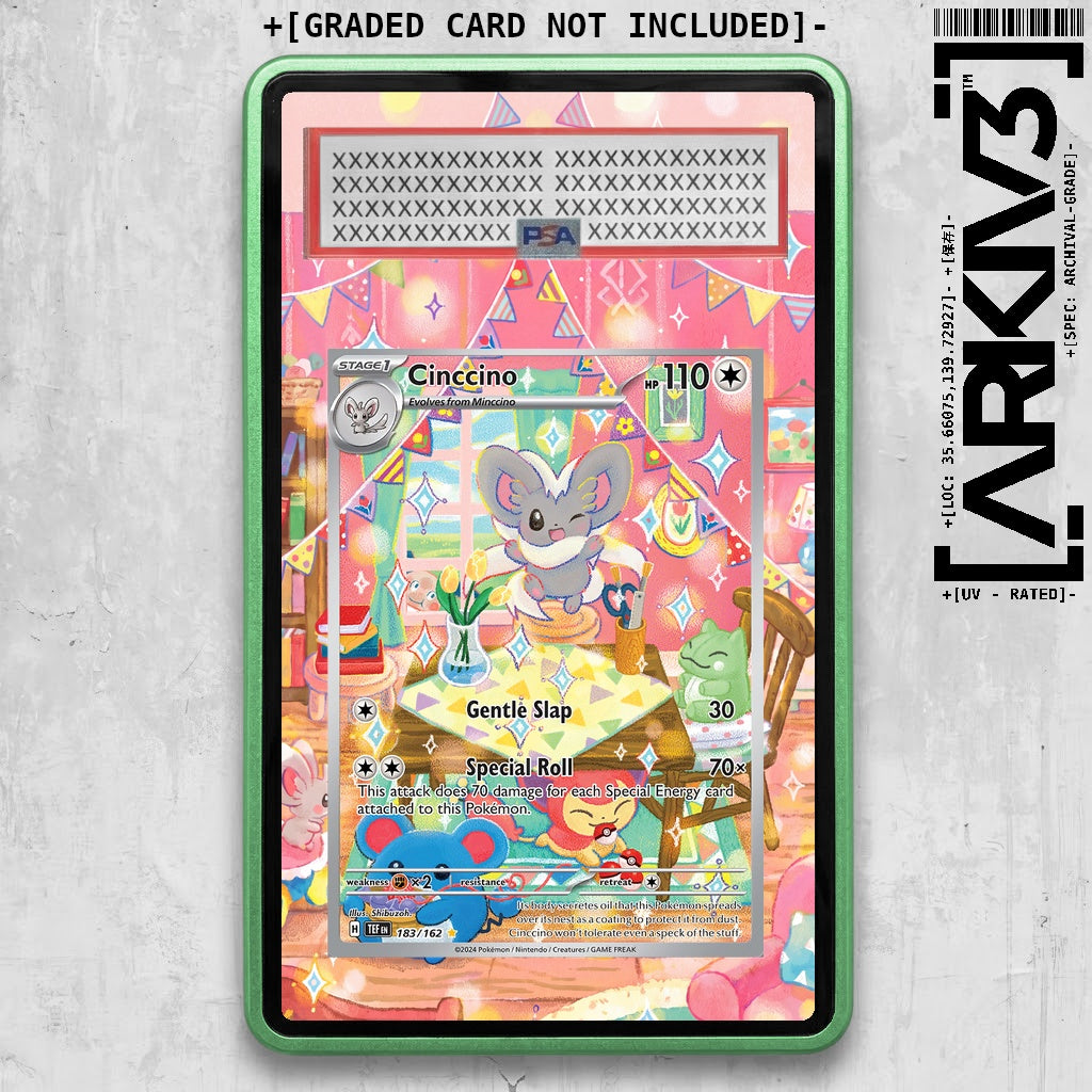ARKIV3 PSA graded front - Green