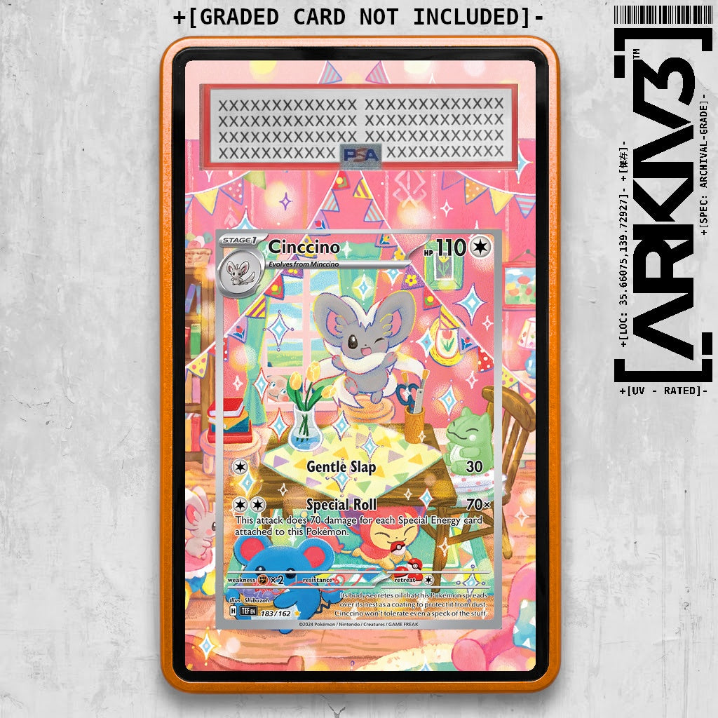 ARKIV3 PSA graded front - Orange