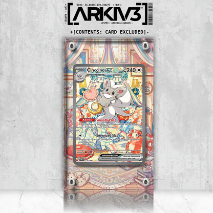 [UNIT: 119/86] // Cinccino ex Extended Art Display Case - Raw