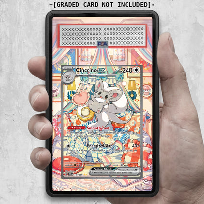 [UNIT: 119/86] // Cinccino ex Extended Art Display Case - Graded