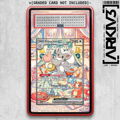 [UNIT: 119/86] // Cinccino ex Extended Art Display Case - Graded