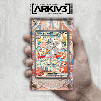 [UNIT: 119/86] // Cinccino ex Extended Art Display Case - Raw