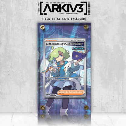 [UNIT: 198/162] // Ciphermaniac's Codebreaking Extended Art Display Case - Raw