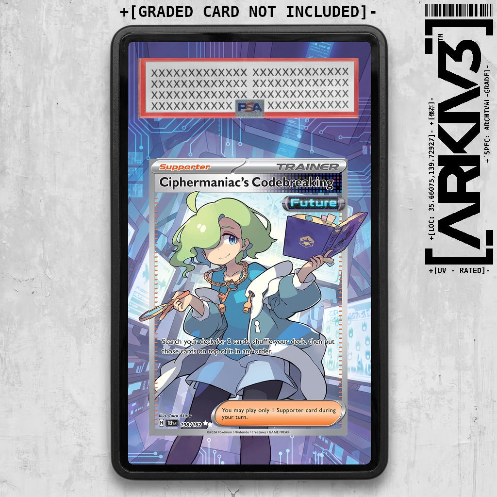 ARKIV3 PSA graded front - Black
