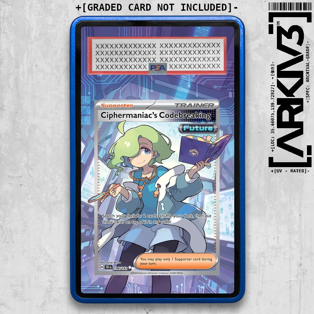 ARKIV3 PSA graded front - Blue
