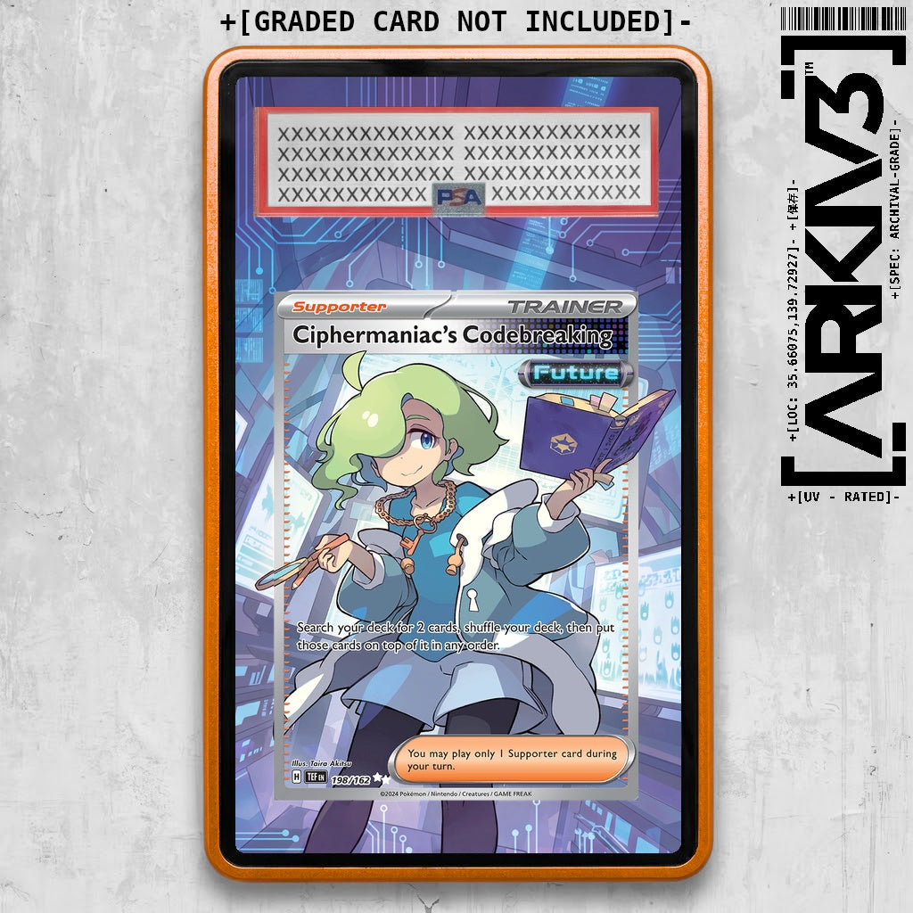 ARKIV3 PSA graded front - Orange