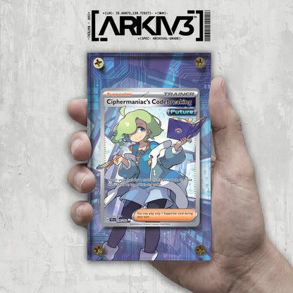 [UNIT: 198/162] // Ciphermaniac's Codebreaking Extended Art Display Case - Raw