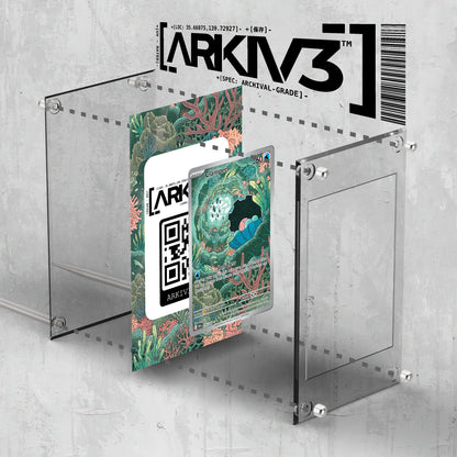 [UNIT: 195/182] // Clamperl Extended Art Display Case - Raw